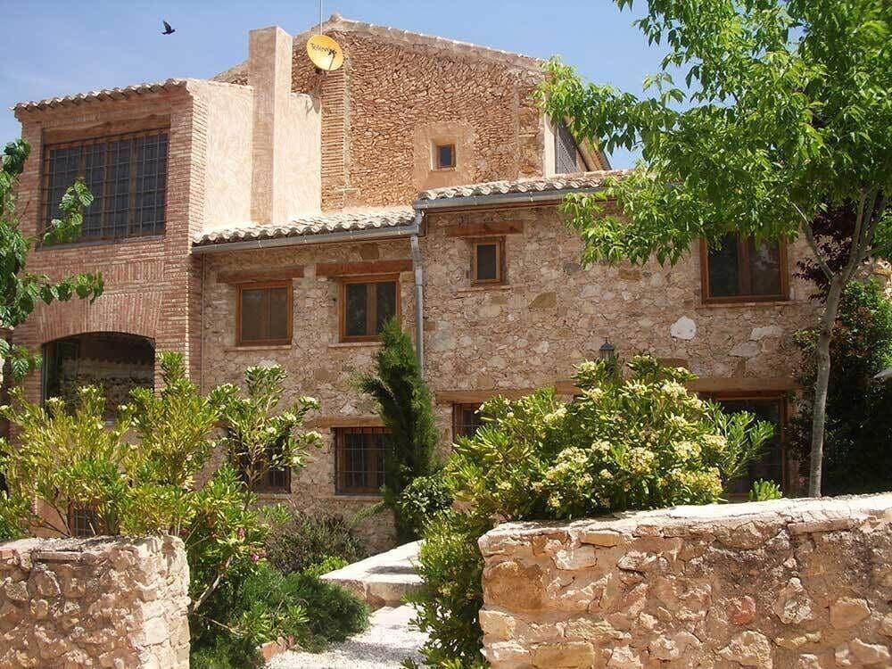 Hotel Rural Mas Fontanelles Biar Eksteriør bilde